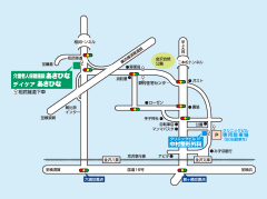 老健あさひな地図